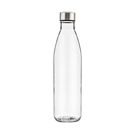 Botella Cristal con Tapón Inox | Aquazu