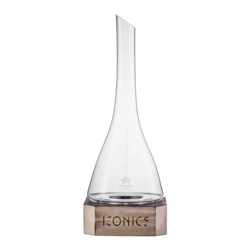 Decantador Iconics con base de madera Ø 210MM 750ML ZWIESEL GLAS