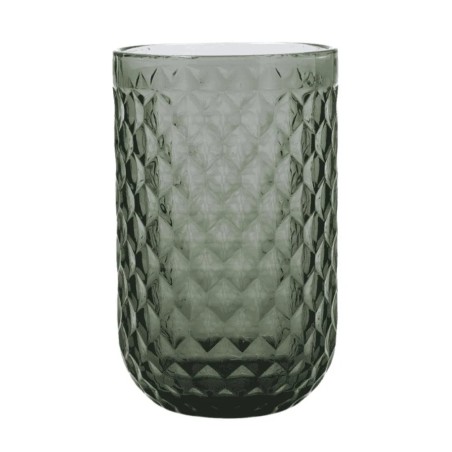 Vasos altos grises con relieve Elite 40 cl (6 unidades) | Bidasoa