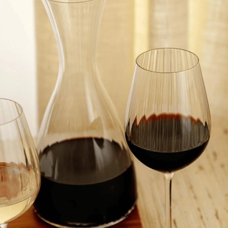 Decantador Bohemia Optic 1,2 L (27,3 cm) | Cristalin con relieve