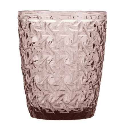 Vasos con relieve "trenzado" Agata 30cl (24 unidades) | Bidasoa