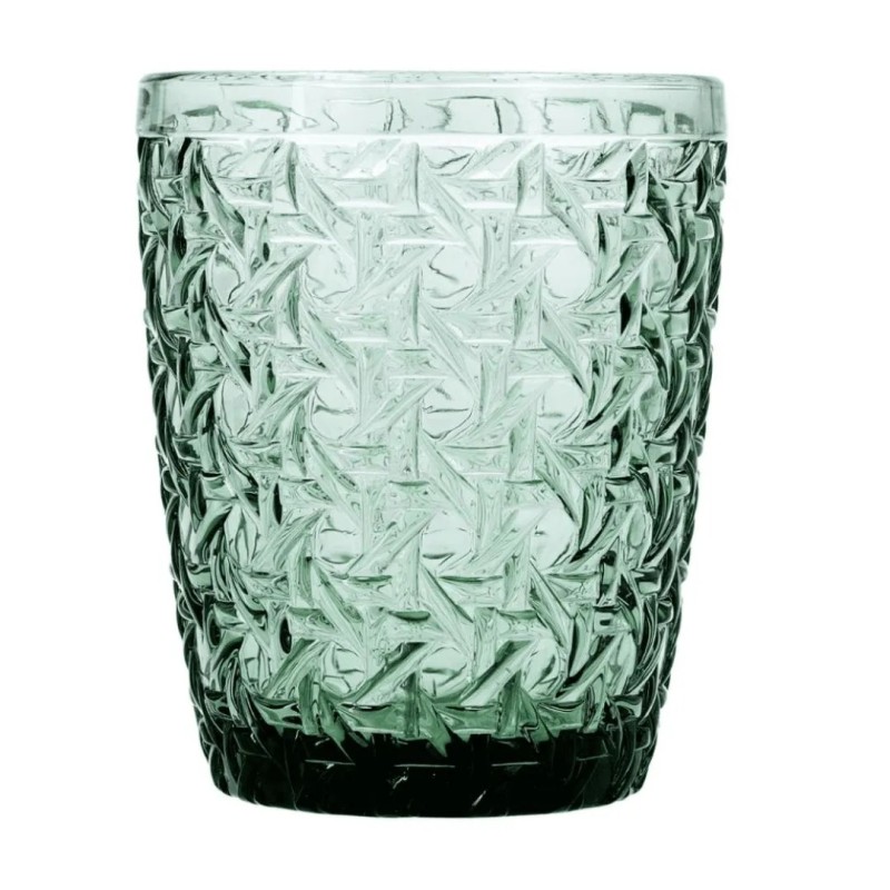 Vasos con relieve "trenzado" Agata 30cl (24 unidades) | Bidasoa