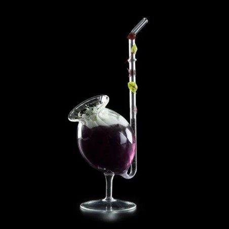 Cóctel 100% Chef Poppy Bulb "Opium" Glass 24 cl