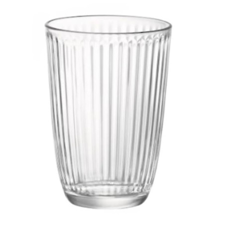 Vasos altos transparentes Line 39cl de Bormioli (6 unidades)