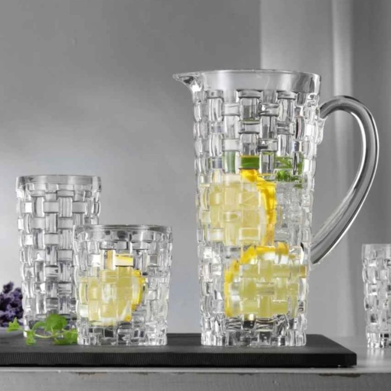 Jarra con asa Bossa Nova 1,16 L cristal | Agua y sangría | Alium Pro