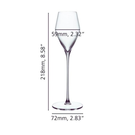 Copas digestivas 13cl Ø5.9x21.8 cm. DEFINITION SPIEGELAU