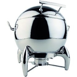 Chafing Dish Redondo "Globe" 10L con Tapa | APS Ref. 12398