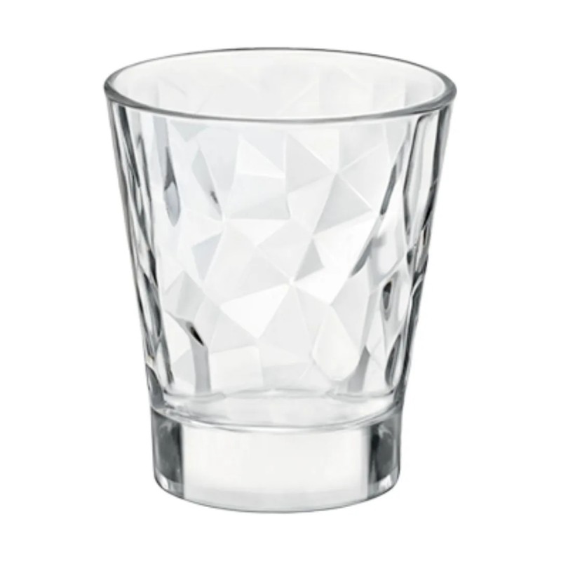 Vasos de chupito/espresso Diamond 8.5cl de Bormioli (48 unidades)