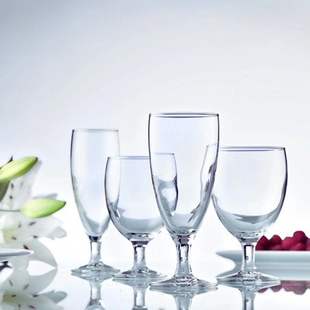 Copas de vino / agua y zumo VALENCIA 23 cl Ø7.3x12.1 cm. VICRILA