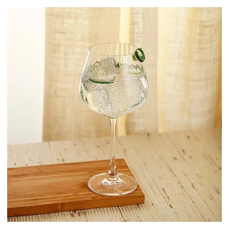 Copa cóctel Bohemia Optic 64 cl (6 uds) | Cristalin borde fino | Alium