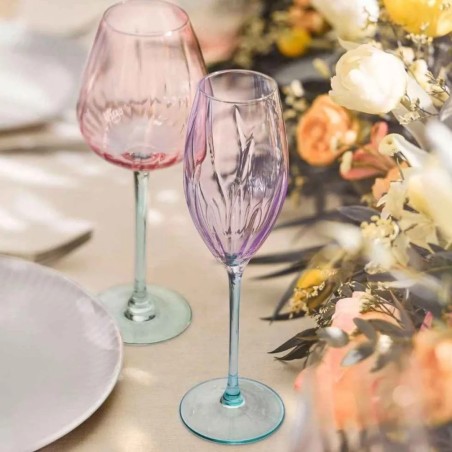 Copas de champán Swirly Spring D’Arques 21 cl | Vidrio cristalín