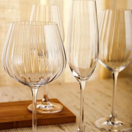 Copas de Champán Optic Bohemia | 26 cl | 6 uds