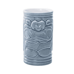 Vasos tiki porcelana coctelería | Tropical |Set 3 unidades | 100% Chef