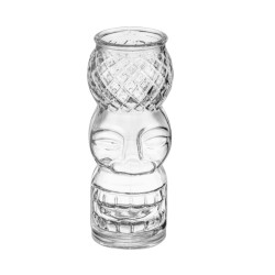 Vasos tiki de vidrio para cócteles tropicales | 55 cl | Pack 16