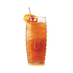 Vasos tiki de vidrio para cócteles tropicales | 59 cl | Pack 12