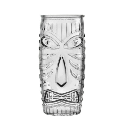 Vasos tiki de vidrio para cócteles tropicales | 59 cl | Pack 12