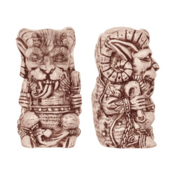 Vasos Tiki Kanaka | Forma Animal | 55 cl | Cocteleria | 4 ud