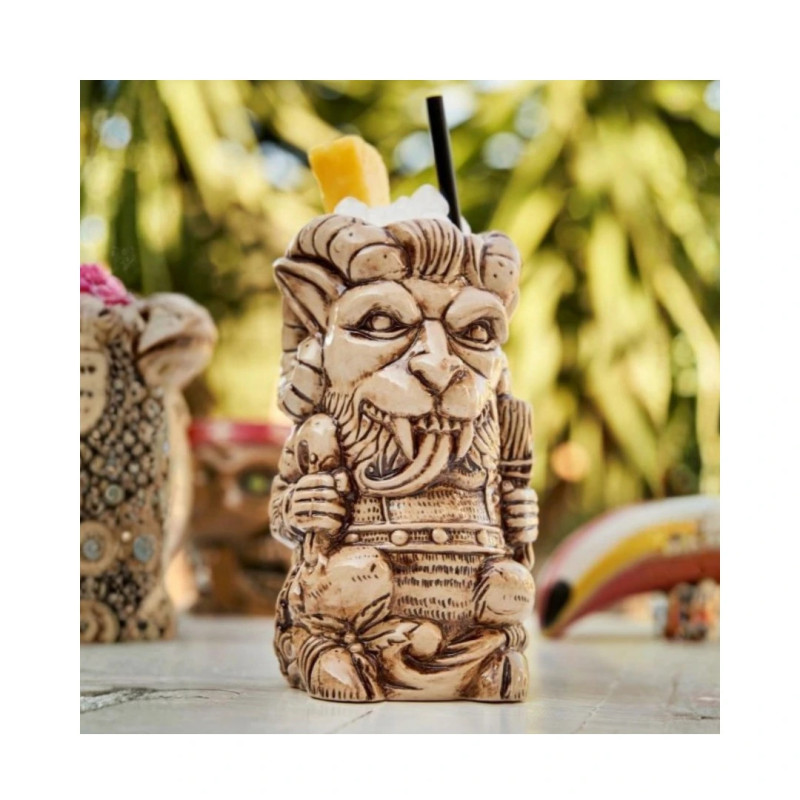 Vasos Tiki Kanaka | Forma Animal | 55 cl | Cocteleria | 4 ud