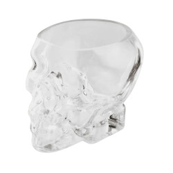 Vaso tiki de vidrio cráneo 70 cl | Diseño impactante | Hostelería