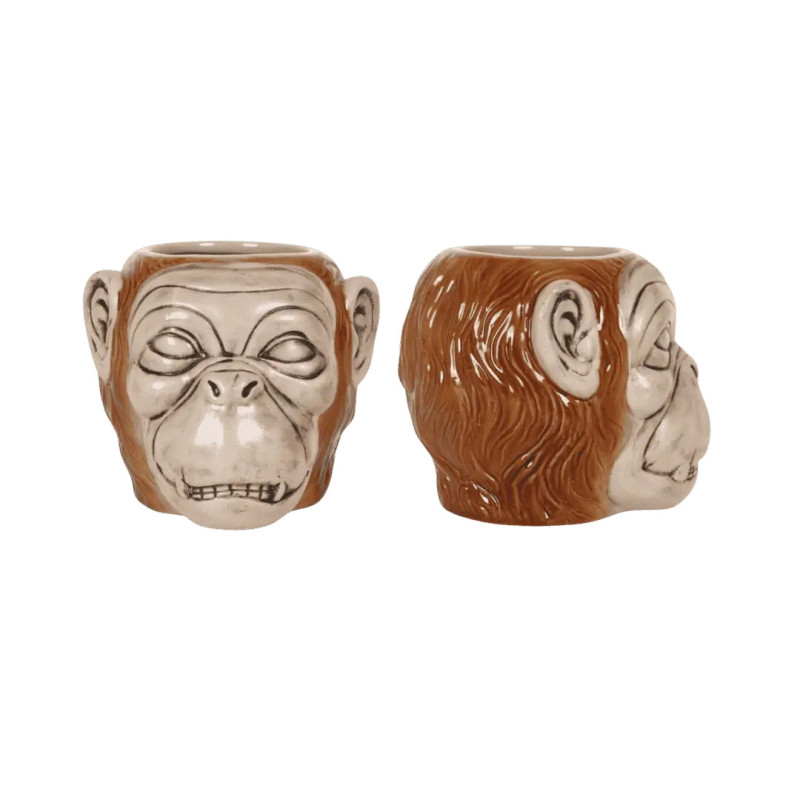 Vaso Tiki Animal | Mono |Nyani 75 cl | Cerámica | Hostelería |4 uds