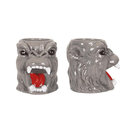 Vaso Tiki Gorila con colmillos“Hasira” | Cerámica | 4 uds |Hostelería