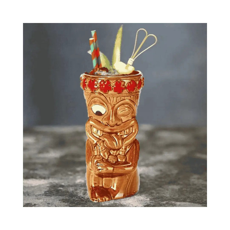 Vasos tiki profesionales | “Dumb” 55 cl | Pack 4