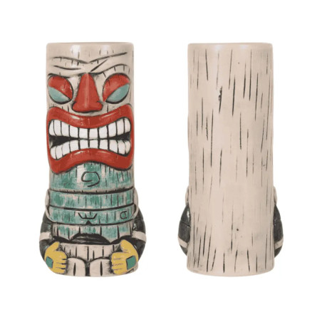 Vaso tiki Rainbow (tótem multicolor) 38 cl | 4 uds | Hostelería