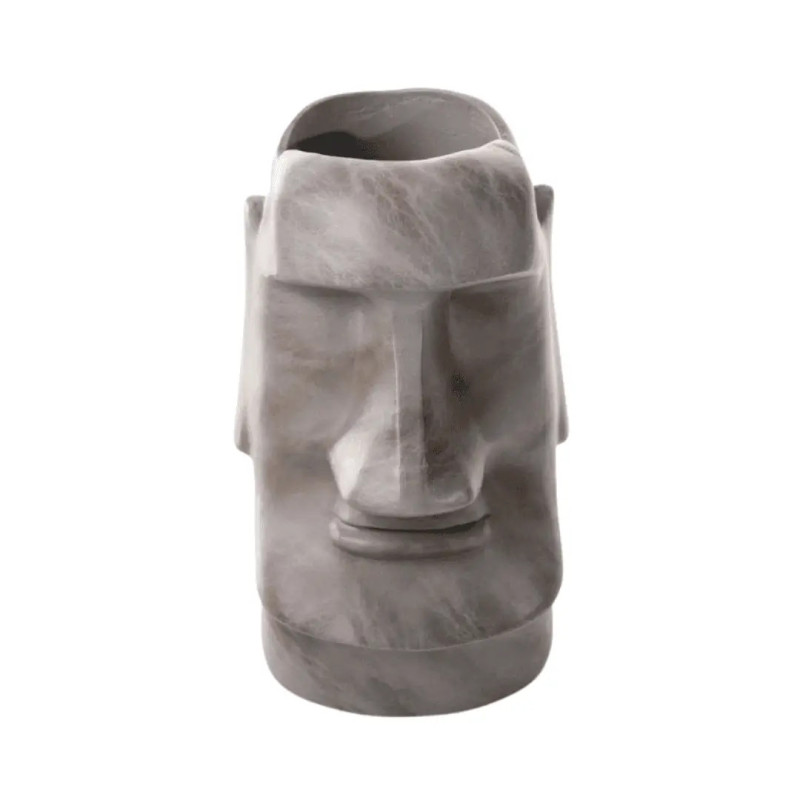 Vaso Moai Isla de Pascua | 100% Chef | 30 cl | Resina ligera