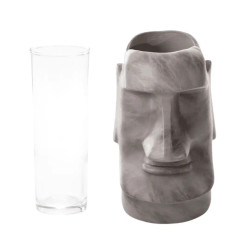 Vaso Moai Isla de Pascua | 100% Chef | 30 cl | Resina ligera