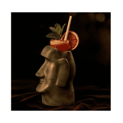 Vaso Moai Isla de Pascua | 100% Chef | 30 cl | Resina ligera