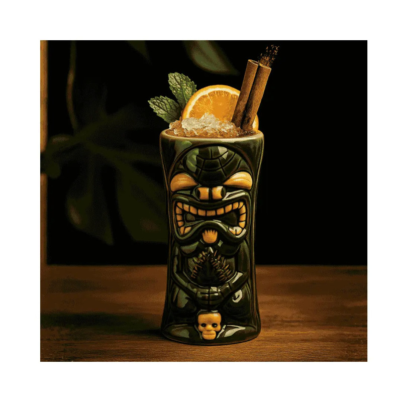 Vaso tiki cerámica “Hula” 55 cl  | Coctelería