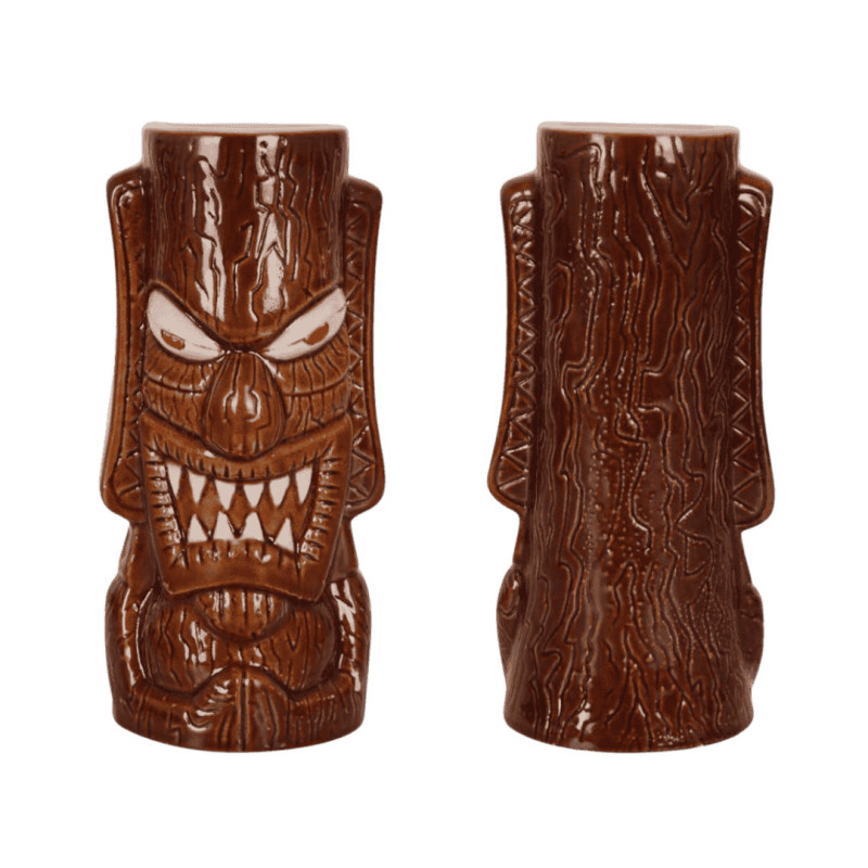 Vaso tiki de cerámica “Bora Bora” | 40 cl | Pack 4