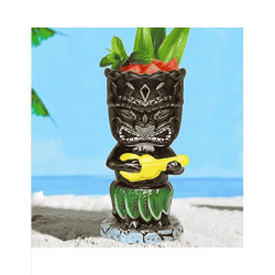 Tiki “Guerrero de la Guitarra” 34 cl en cerámica | Impacto en barra