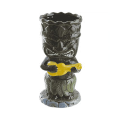 Tiki “Guerrero de la Guitarra” 34 cl en cerámica | Impacto en barra