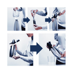 iSi Sifón de Soda SLL 0,75 litros | Inox | Burbuja Profesional