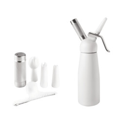 Sifón de cocina | 0,5 L | Blanco | Ibili 750805 | Alium Pro