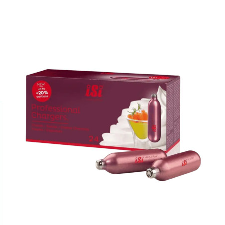 Cargas para Sifón N₂O |iSi |24 uds | Mayor Volumen y Rendimiento