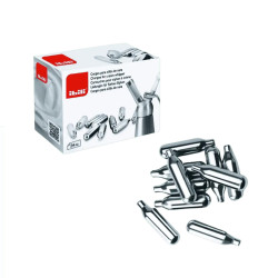 Cargas para Sifón de Nata N₂O | 24 uds | Ibili 751050 | Alium Pro