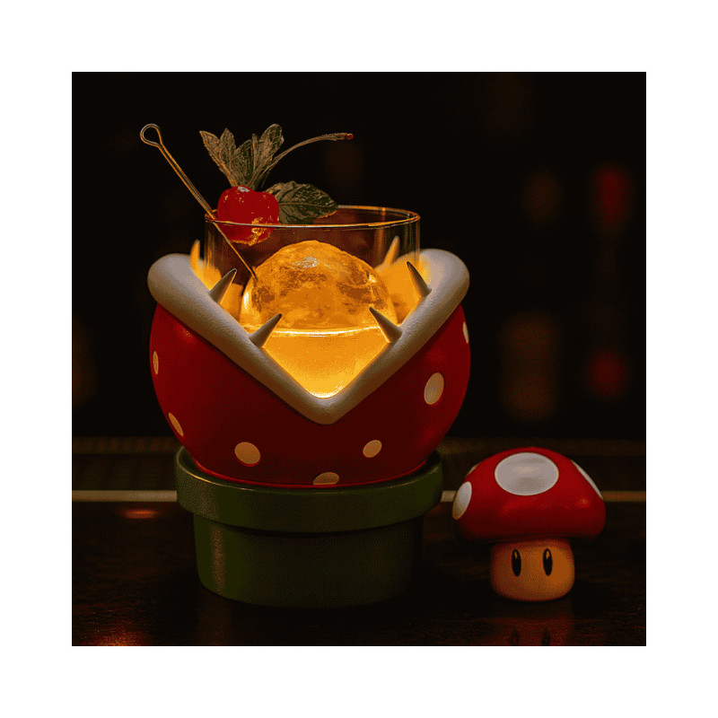 Vaso carnívoro con luz 27 cl | Impacto WOW en coctelería |Profesional