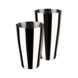 Coctelera Boston Tin in Tin | Acero inoxidable 0,7/0,5 L | Profesional