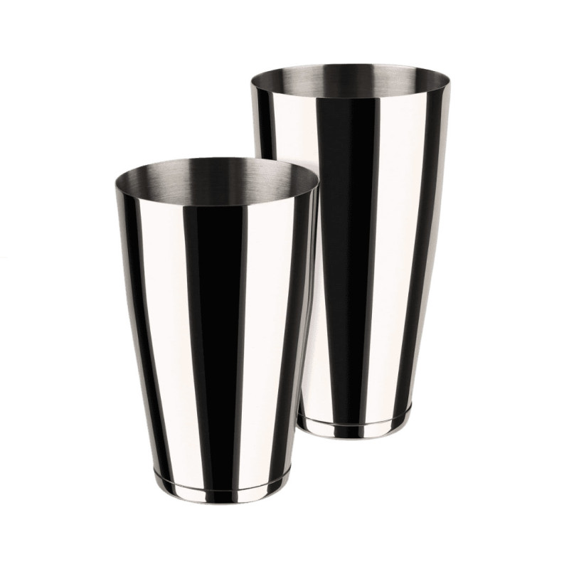 Coctelera Boston Tin in Tin | Acero inoxidable 0,7/0,5 L | Profesional