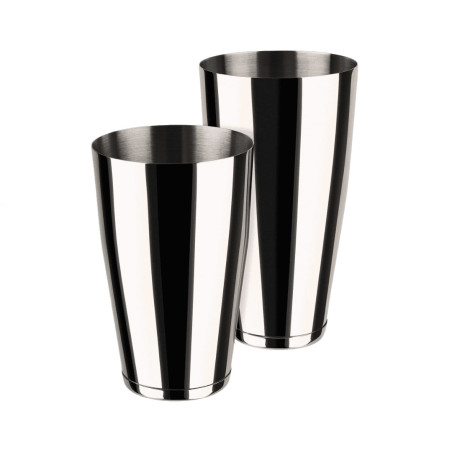 Coctelera Boston Tin in Tin | Acero inoxidable 0,7/0,5 L | Profesional