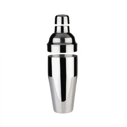 Coctelera Classic APS 0,7 L |3 piezas con colador, inox o cobre brillo