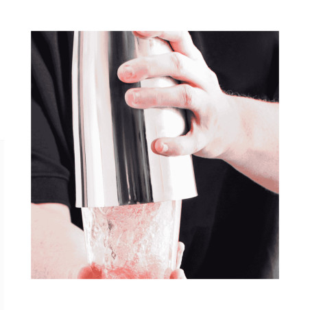 Vaso Boston de coctelería Pujadas · Inox espejo · 0,89 L |Profesional