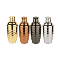 Coctelera  Clasica | 0,5 L | Dorada, cobre, negra o inox |Paderno