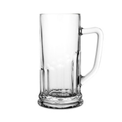 Jarra de Cerveza Granada 57,5 cl de Vidrio | Pack 6 uds | Hostelería