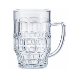 Jarra de cerveza de plástico reutilizable | Hasta 300 veces | 70 cl