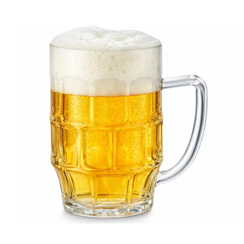 Jarra de cerveza de plástico reutilizable | Hasta 300 veces | 70 cl