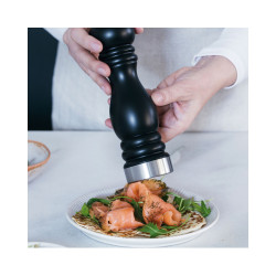 Molinillo manual sal y pimienta Lacor Black 30 cm | Madera de caucho