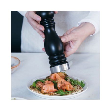 Molinillo manual sal y pimienta Lacor Black 30 cm | Madera de caucho